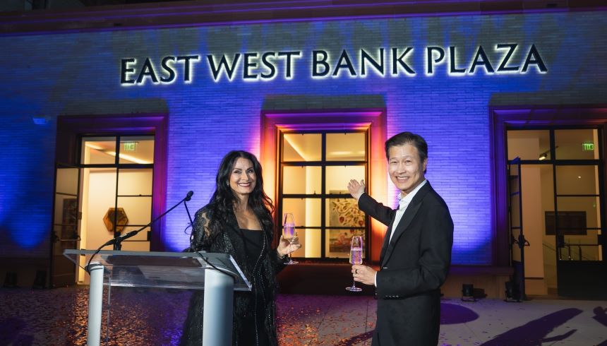 East West Bank Plaza at The Wallis