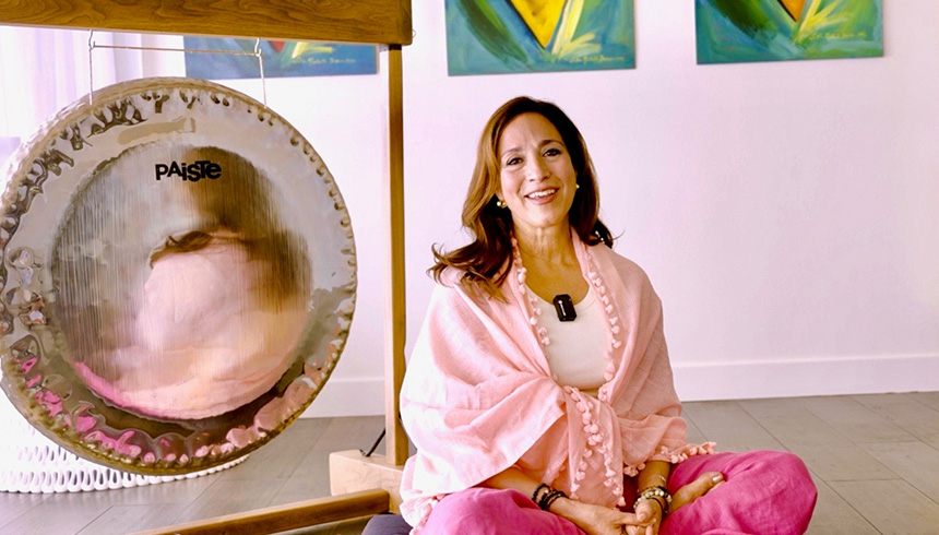 Greenheart Yoga Founder Clarisa Ru. Photo by East West Bank.