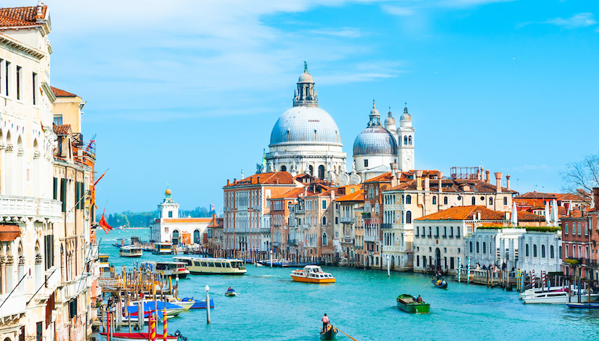 Grand Canal, Venice. Getty image. Photo credit: Olga Gavrilova.
