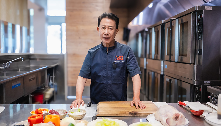 Photo of Martin Yan by East West Bank.