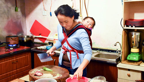 Tibetan Family Kitchen in Lhasa