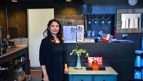 Monica Wu, the owner of BeBe Fusion, an authentic Taiwanese restaurant in Alhambra