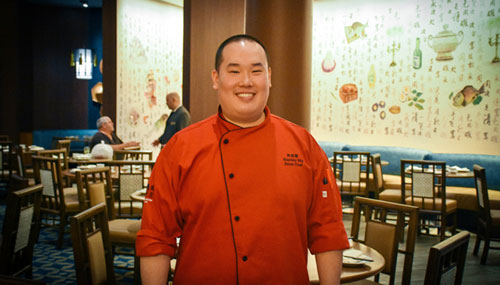 Stanley Ma, sous chef at Pearl Ocean