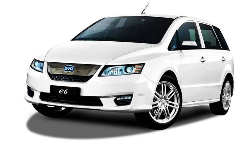 BYD E6 pure electric car