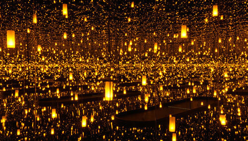 Kusama, Infinity Mirrored Room - Aftermath of Obliteration of Eternity