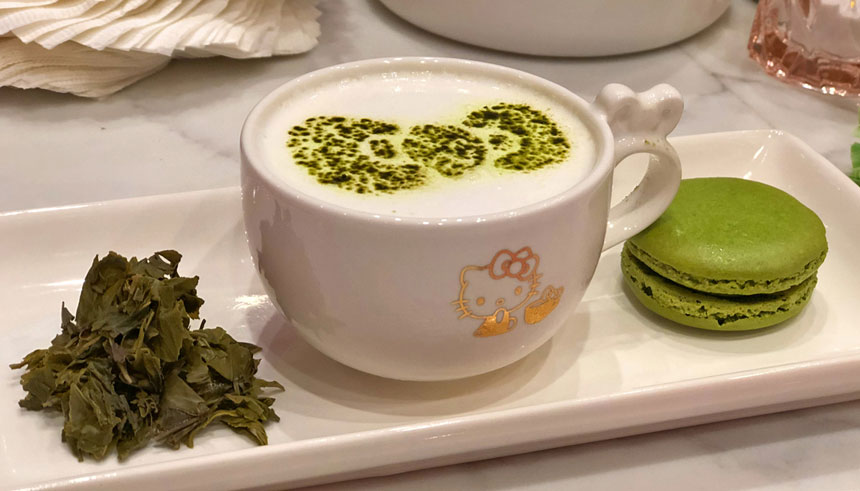 Hello Kitty Grand Cafe latte