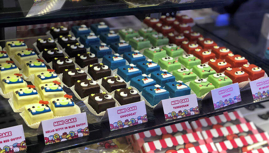 Hello Kitty Grand Cafe pastries
