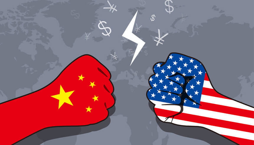 Conflict between US and China