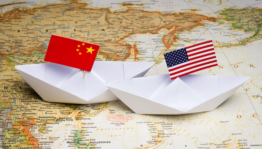 Conflict between US and China