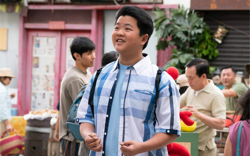Hudson Yan as Eddie Huang in Fresh Off the Boat