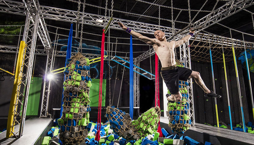 Kevin Bull, an American Ninja Warrior and a general manager of Dojoboom
