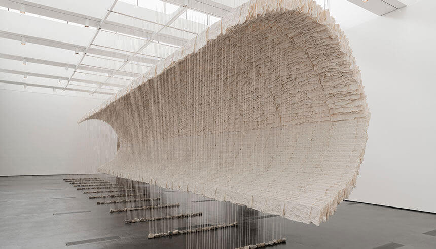 'Wave of Materials' by Zhu Jinshi