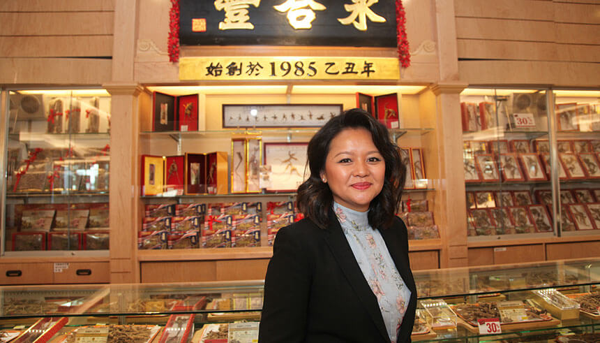 Lan Ong, managing director of Wing Hop Fung