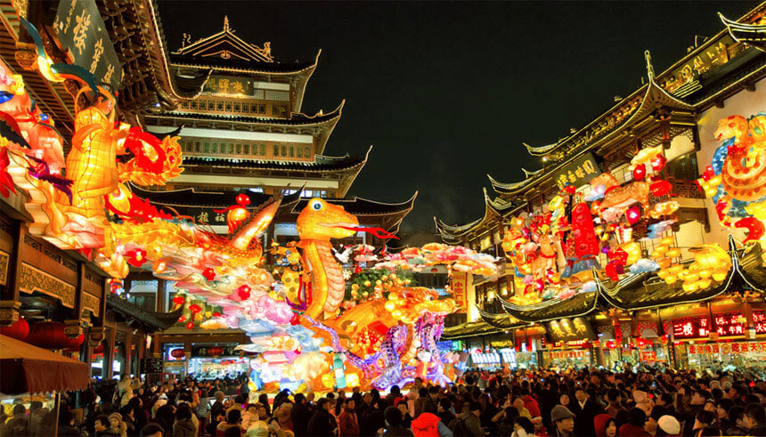 Chinese New Year celebration at  Chinatown