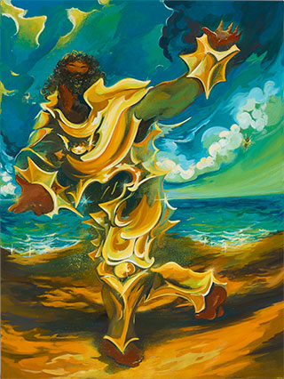 Golden Boy (External Rotation) art by Asif Hoque