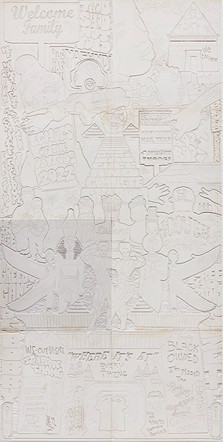 Untitled art by Lauren Halsey