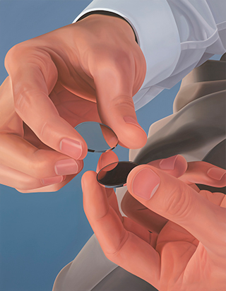 Melan + Hole art by Liang Hao