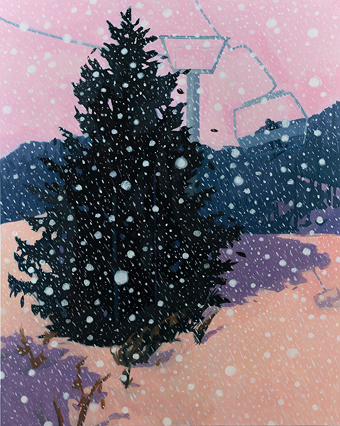 Snow Storm art by Yuri Yuan